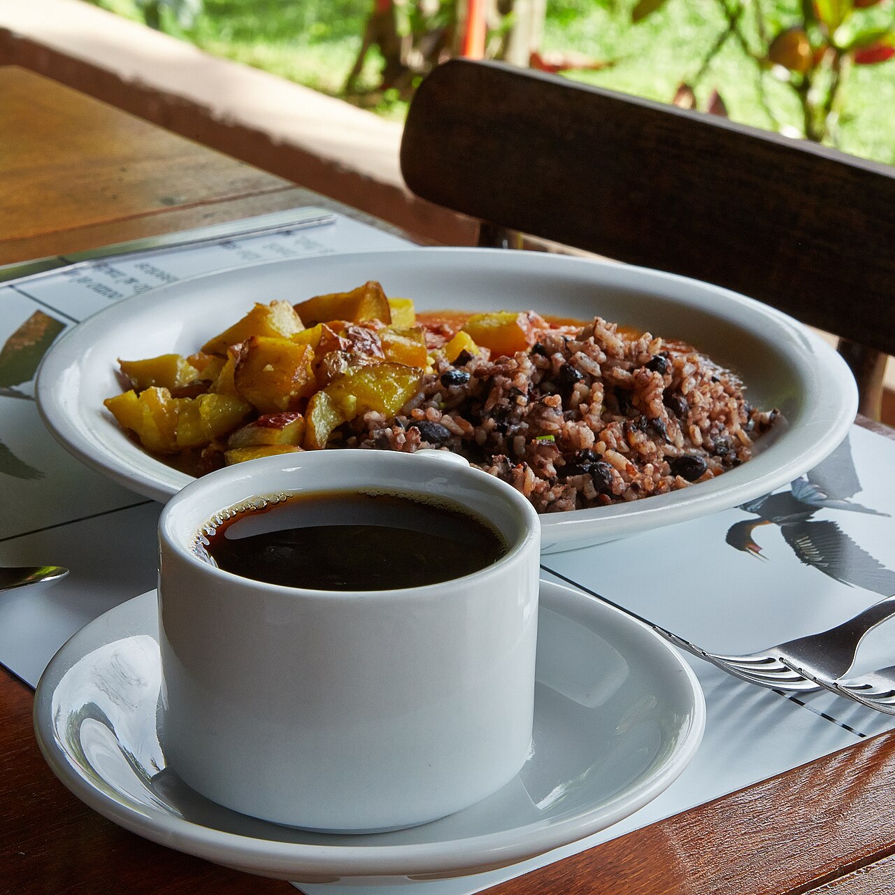 Gallo pinto fundido